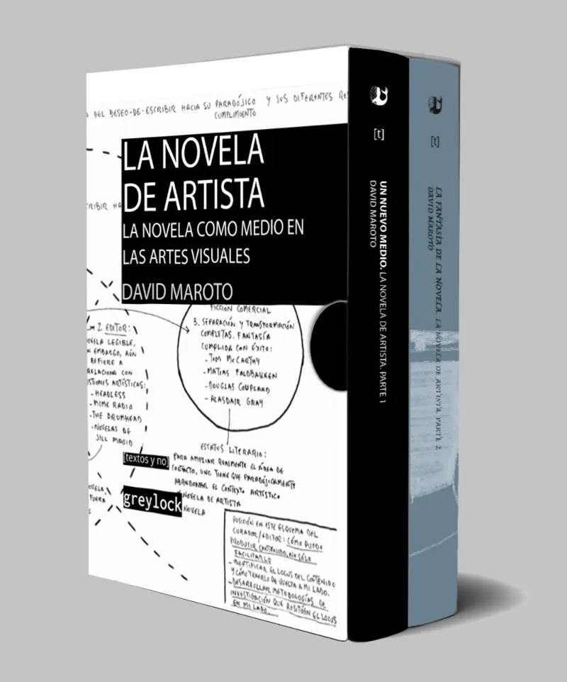 LA NOVELA DE ARTISTA: LA NOVELA COMO MEDIO EN LAS ARTES VISUALES -PACK 2 VOL.