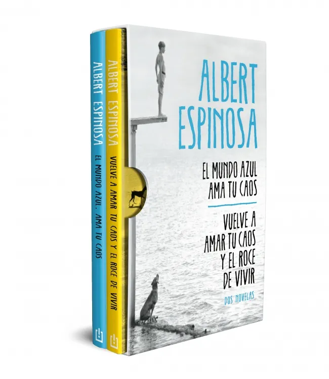 ALBERT ESPINOSA (EDICIÓN ESTUCHE CON: EL MUNDO AZUL. AMA TU CAOS | VUELVE A AMAR -BOLSILLO-