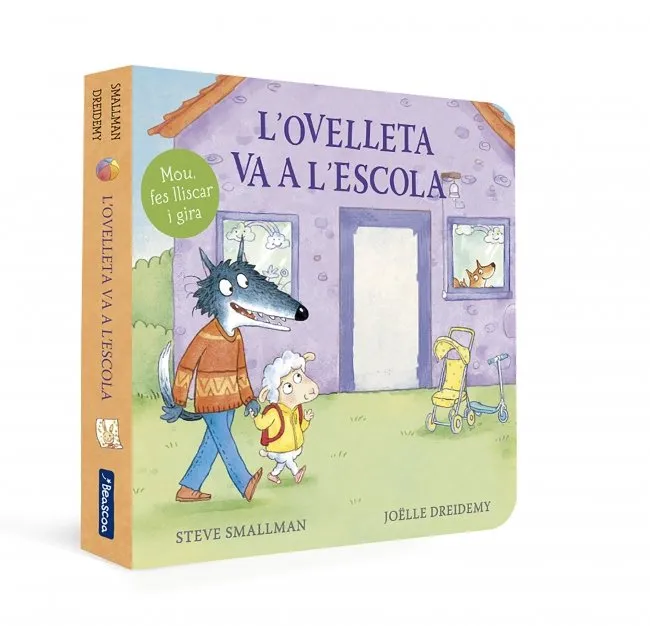 L'ovelleta va a l'escola (L'ovelleta que va venir a sopar. Llibre de cartró amb