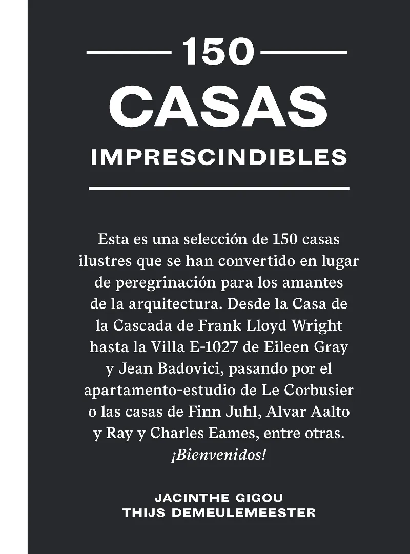 150 CASAS IMPRESCINDIBLES