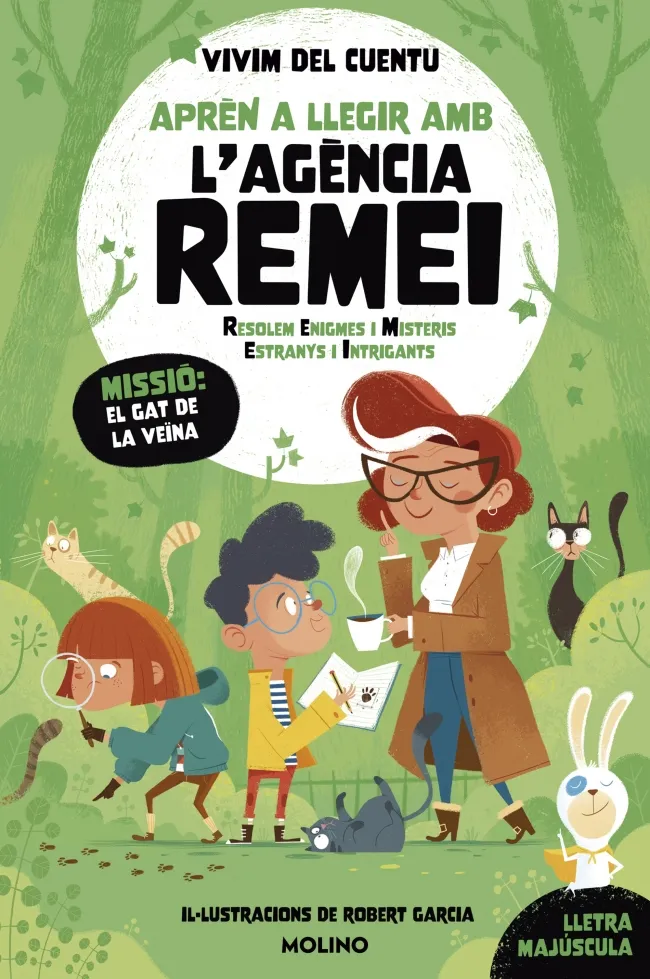 Aprèn a llegir amb l'Agència REMEI (Resolem Enigmes i Misteris Estranys i Intrig