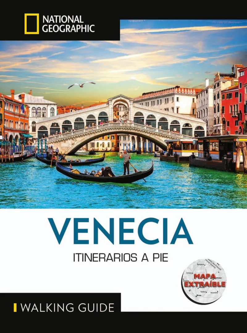 VENECIA - GUÍA NATIONAL GEOGRAPHIC ITINERARIOS A PIE