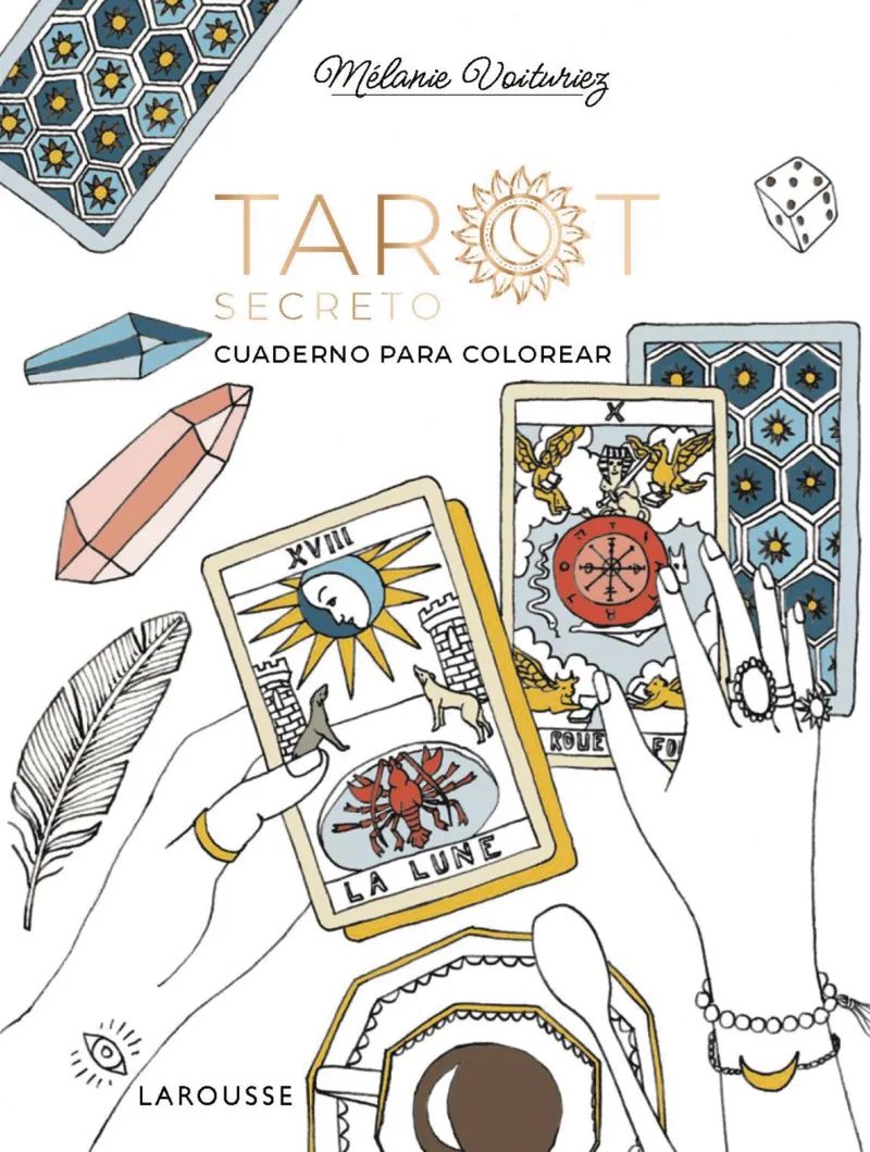 TAROT SECRETO.CUADERNO PARA COLOREAR