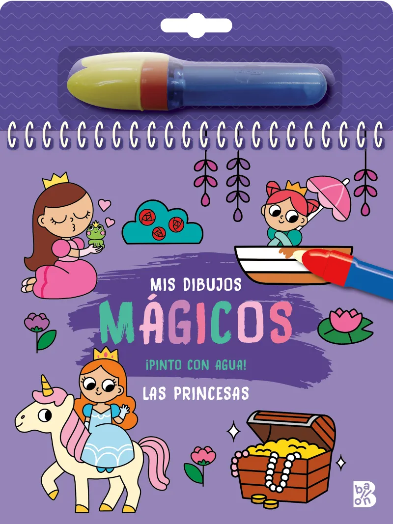 PINTO CON AGUA-LAS PRINCESAS
