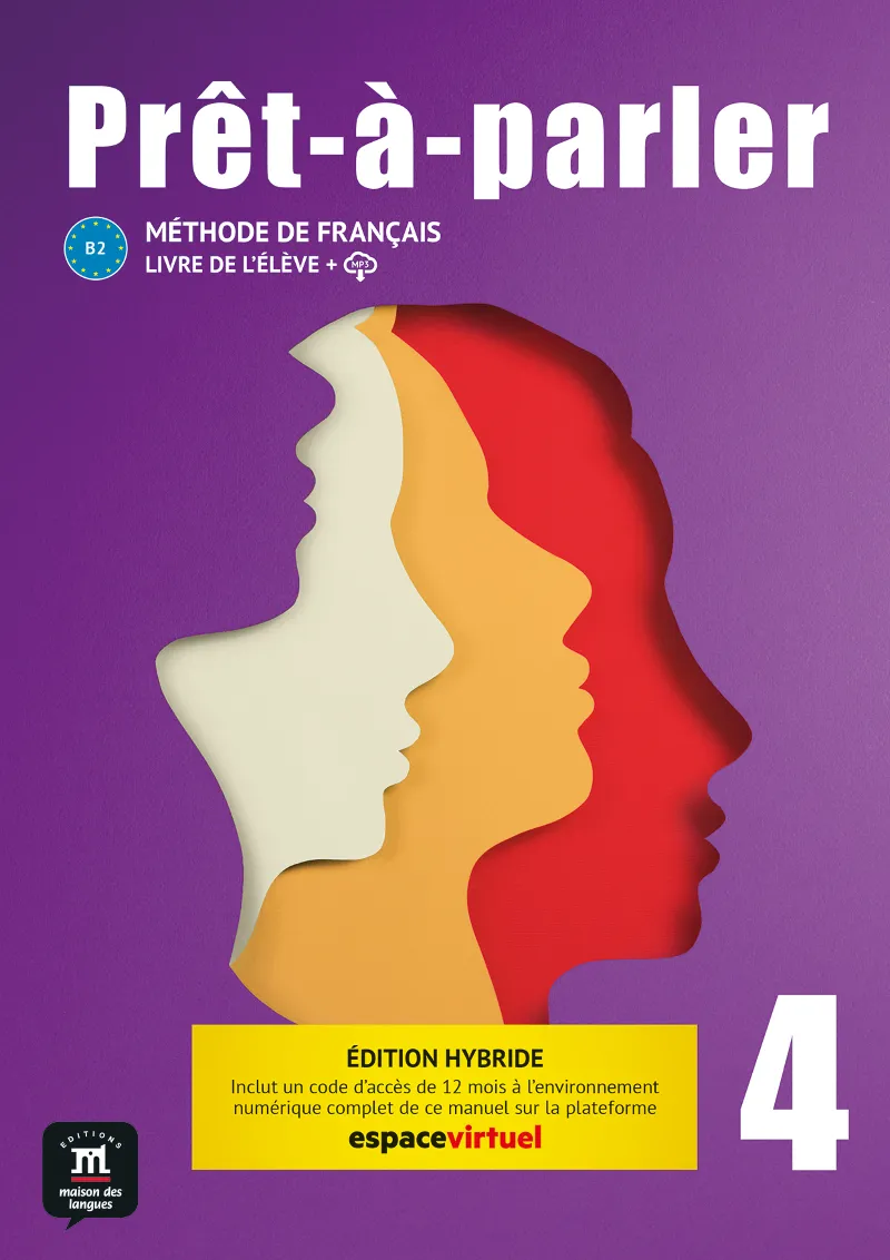 PRET-A-PARLER 4 ED HYBRIDE LIVRE DE L'ELEVE