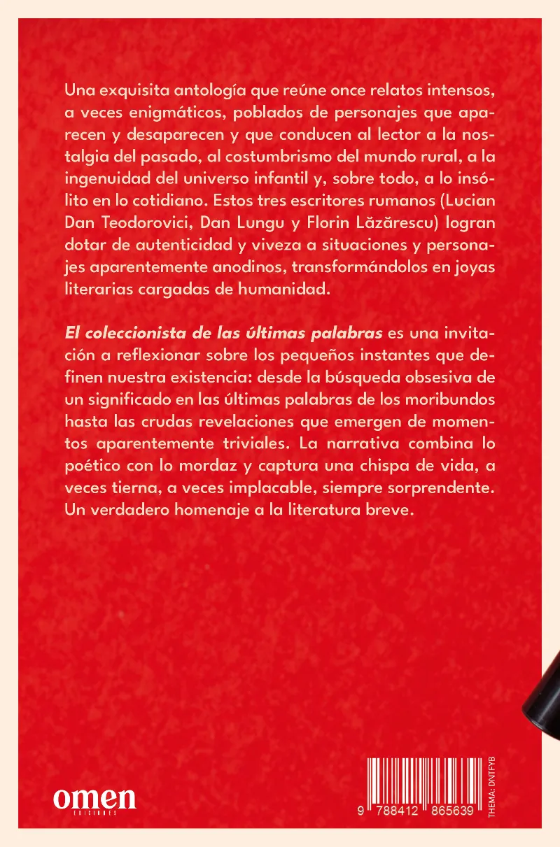 EL COLECCIONISTA DE LAS ÚLTIMAS PALABRAS