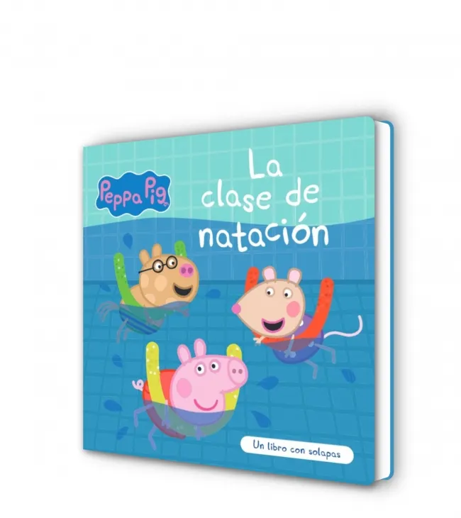 PEPPA PIG.LA CLASE DE NATACIÓN (LIBRO DE CARTÓN CON SOLAPAS)