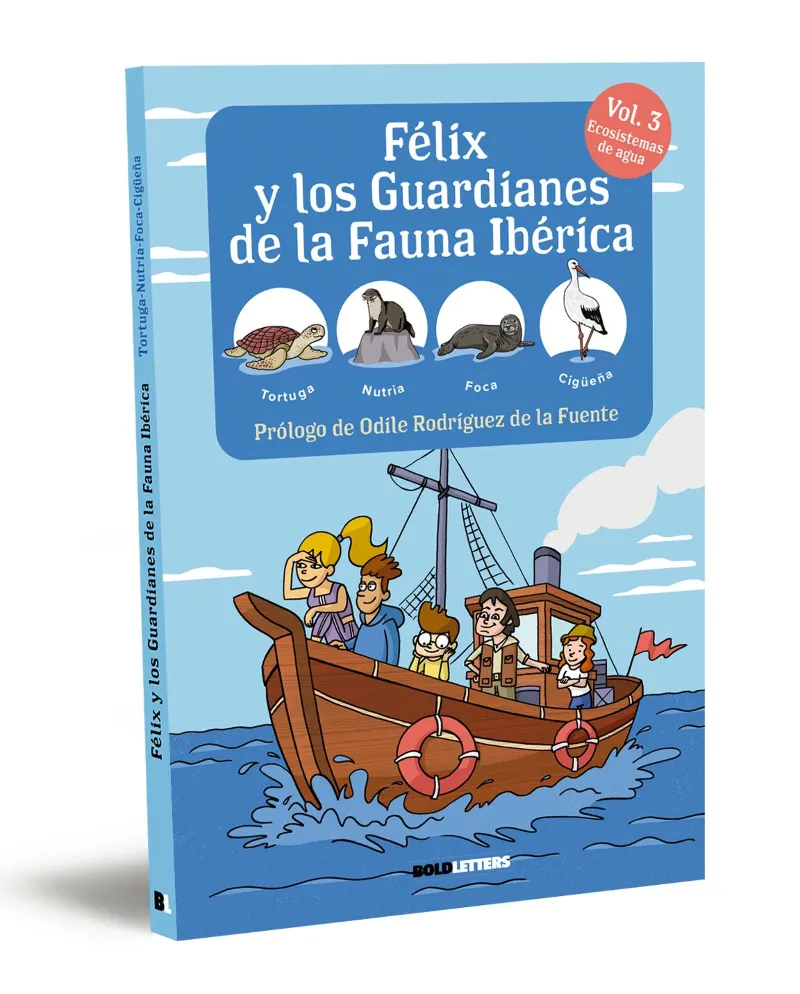 FÉLIX Y LOS GUARDIANES DE LA FAUNA IBÉRICA. ECOSISTEMAS ACUÁTICOS
