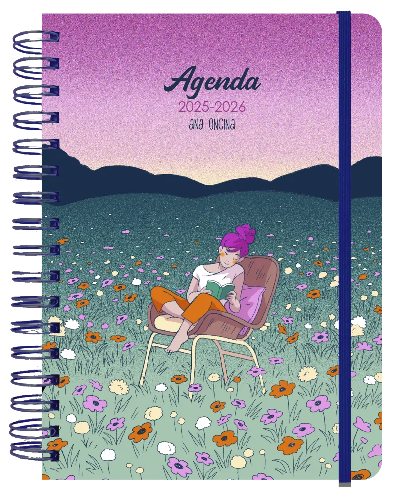 Agenda escolar semanal 2025-2026 Ana Oncina