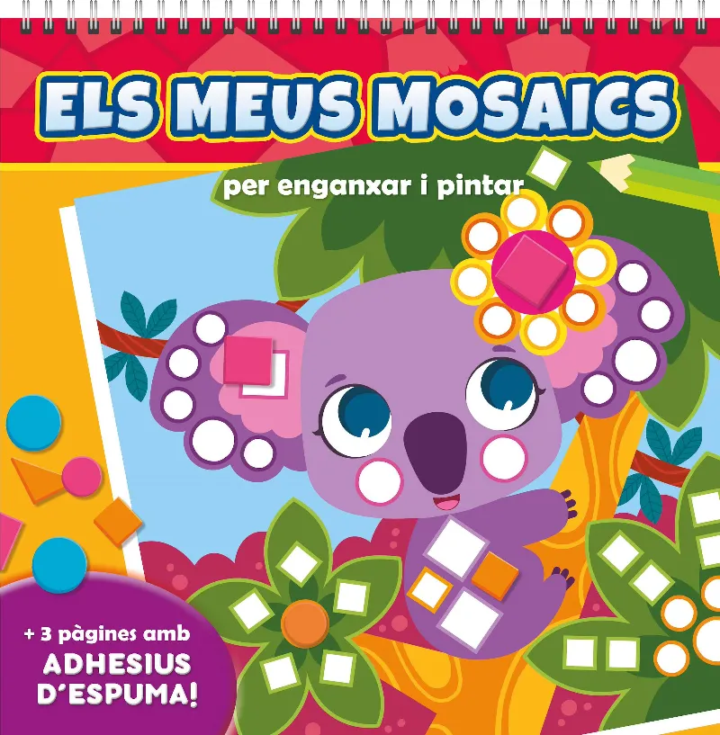 ELS MEUS MOSAICS PER ENGANXAR I PINTAR. ANIMALS SALVATGES
