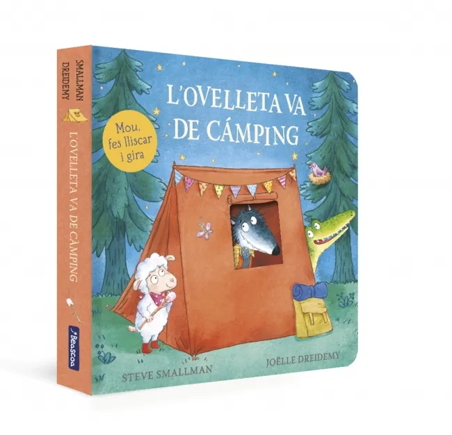 L'ovelleta va de càmping (L'ovelleta que va venir a sopar. Llibre de cartró amb