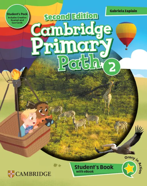 CAMBRIDGE PRIMARY PATH LEVEL 2 STUDENT`S BOOK WITH MY CREATIVE JOURNAL, CUE CARD