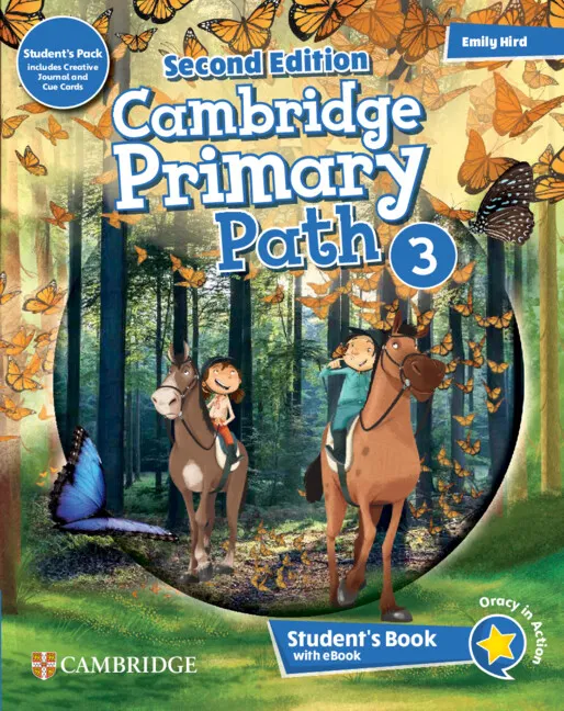 CAMBRIDGE PRIMARY PATH LEVEL 3 STUDENT`S BOOK WITH MY CREATIVE JOURNAL, CUE CARD