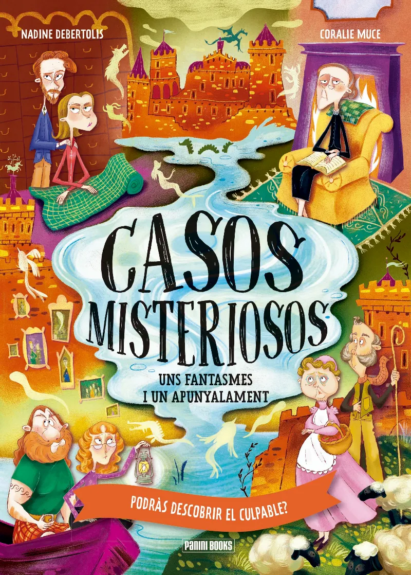 UNS FANTASMES I UN APUNYALAMENT -CASOS MISTERIOSOS-