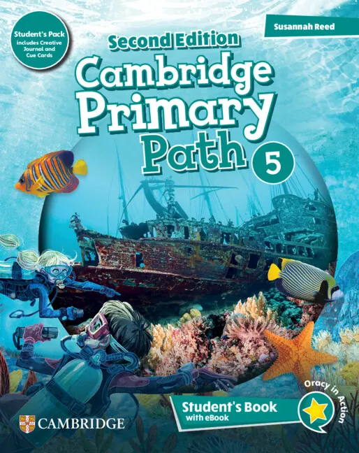 CAMBRIDGE PRIMARY PATH LEVEL 5 STUDENT`S BOOK WITH MY CREATIVE JOURNAL, CUE CARD