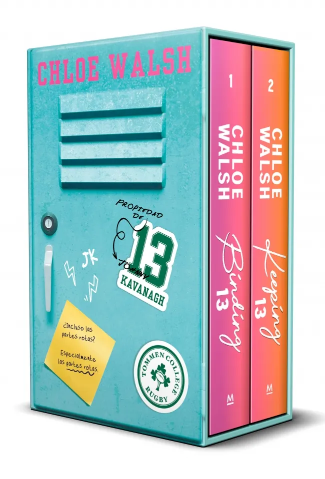 ESTUCHE LOS CHICOS DE TOMMEN: BINDING 13 Y KEEPING 13 (JOHNNY Y SHANNON)