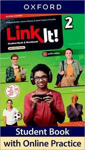 LINK IT! 2 STUDENT BOOK AND WORKBOOK WITHOUT KEY PACK