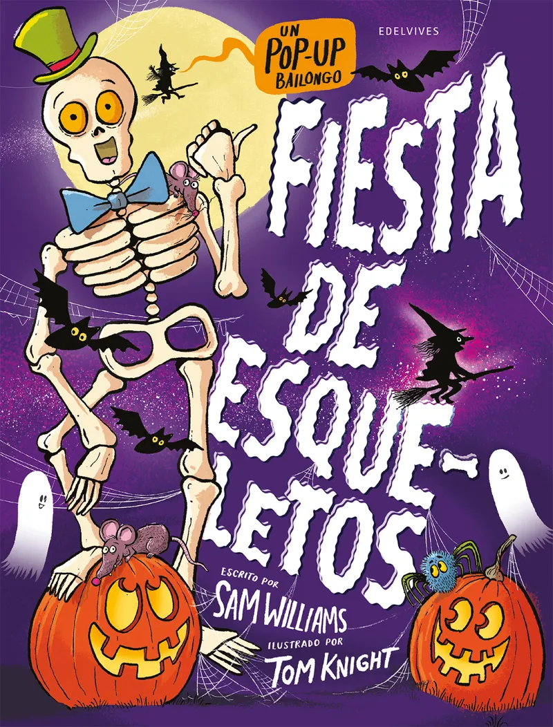 POP-UP FIESTA DE ESQUELETOS - 5 AÑOS