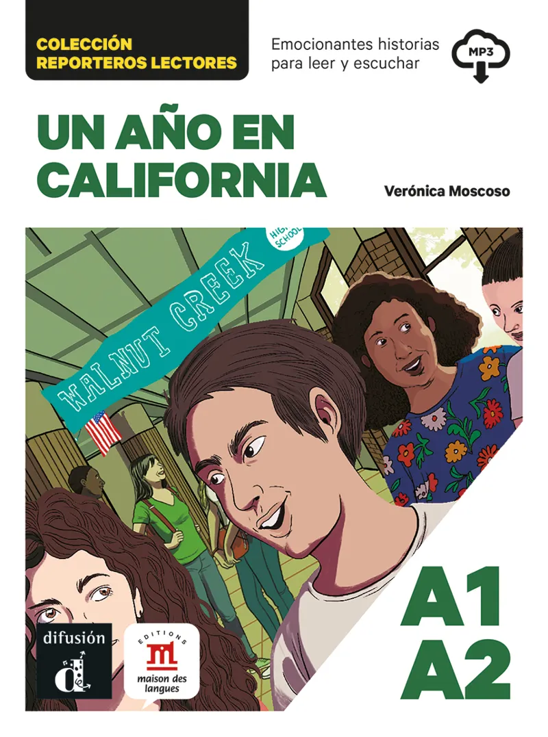COLECCIÓN REPORTEROS LECTORES. UN AÑO EN CALIFORNIA - A1/A2