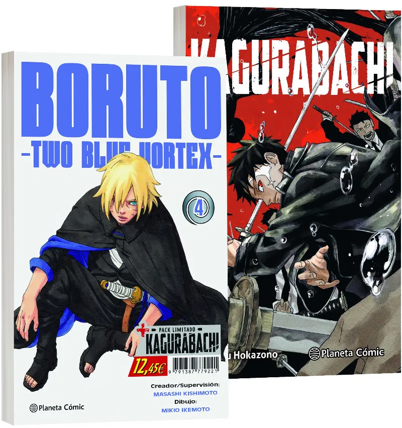 BORUTO: TWO BLUE VORTEX Nº 04 + KAGURABACHI Nº 01 (PACK ESPECIAL)