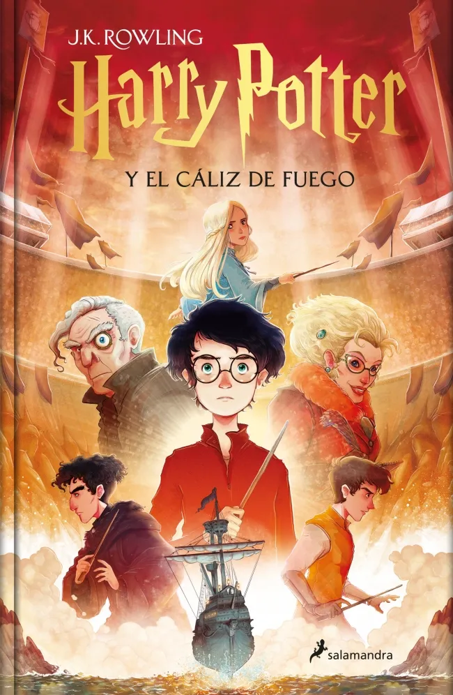 HARRY POTTER Y EL CÁLIZ DE FUEGO (EDICIÓN CON ILUSTRACIONES DE XAVIER BONET)
