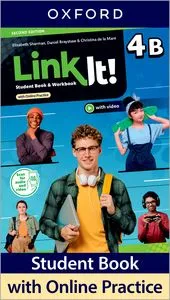 LINK IT! 4 SPLIT B STUDENT BOOK AND WORKBOOK WITH ONLINE PRACTICE