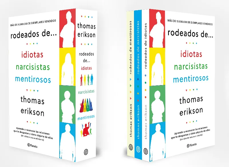 RODEADOS DE IDIOTAS/RODEADOS DE NARCISISTAS/RODEADOS DE MENTIROSOS(ESTUCHE)