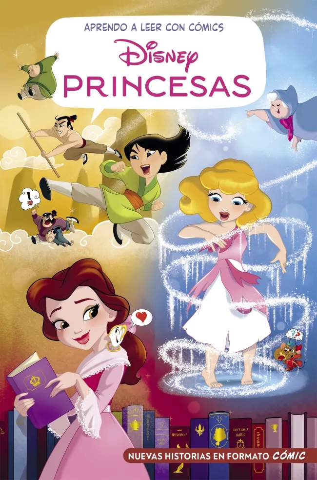 APRENDO A LEER CON CÓMICS DISNEY - PRINCESAS 2