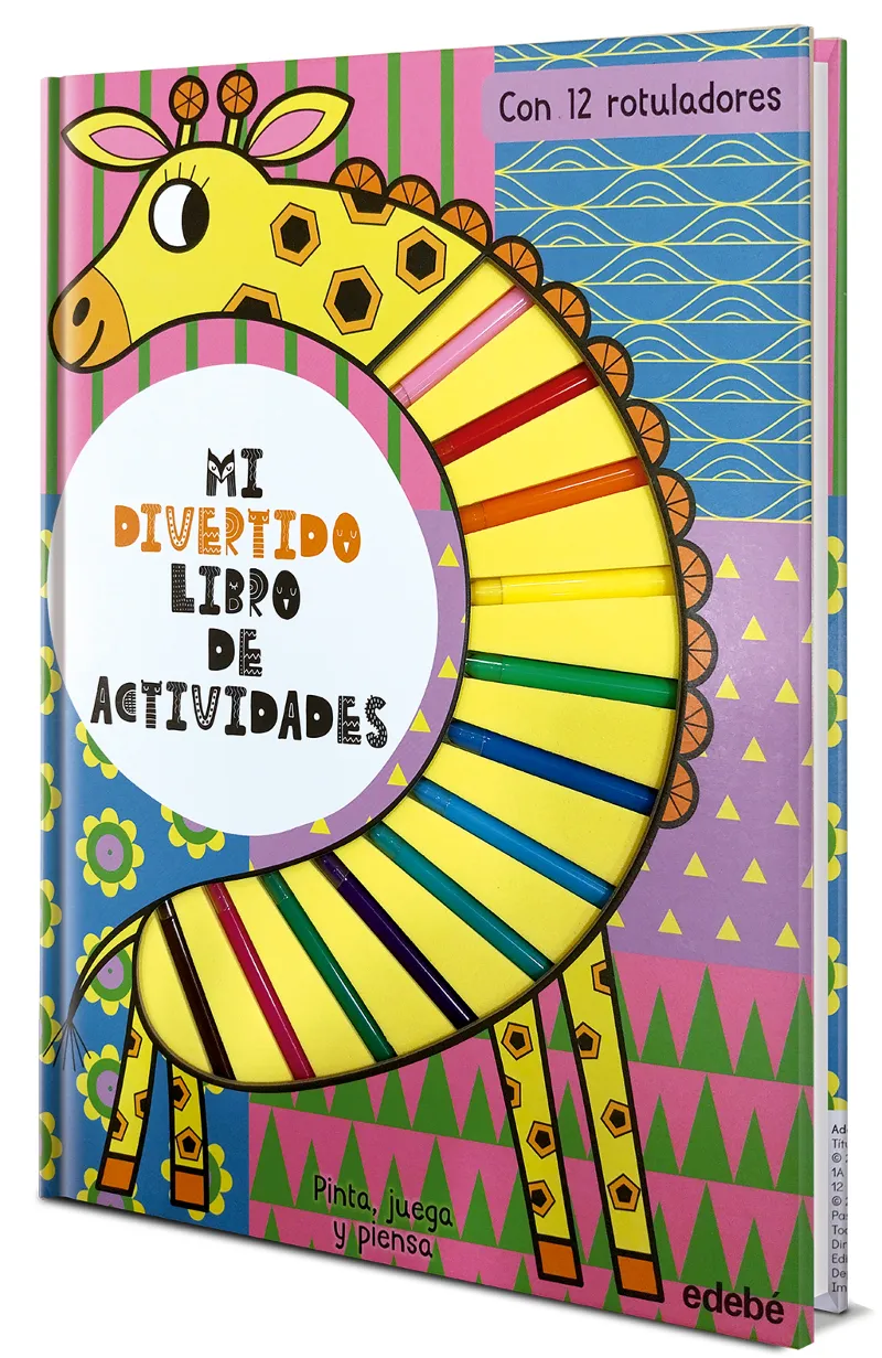 MI DIVERTIDO LIBRO DE ACTIVIDADES. JIRAFA
