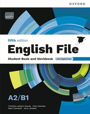 ENGLISH FILE A2/B1 SB + WB WITHOUT KEY KEY PACK 5ED
