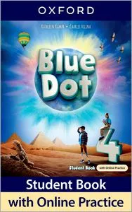 BLUE DOT 4 CLASS BOOK WITH ONLINE PRACTICE PACK