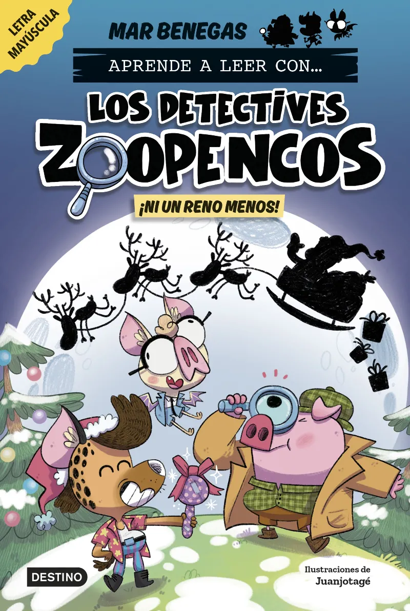 Aprende a leer con... ¡Los Detectives Zoopencos! 9. ¡Ni un reno menos!