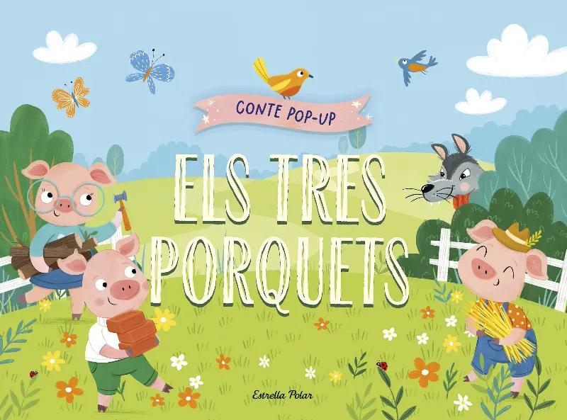 Els tres porquets. Conte pop-up