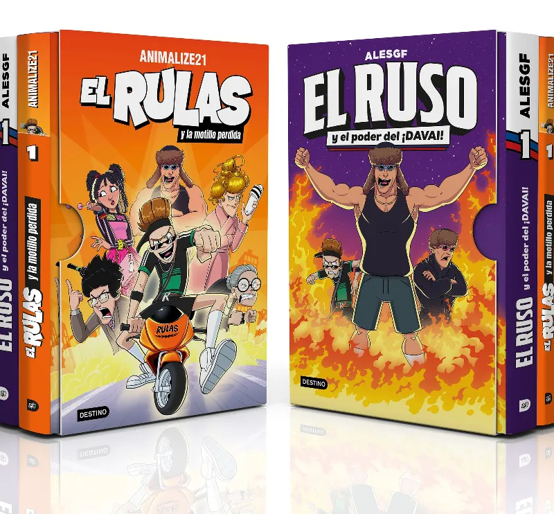 ESTUCHE EL RULAS 1 + EL RUSO 1 -PACK 2 LLIBRES-