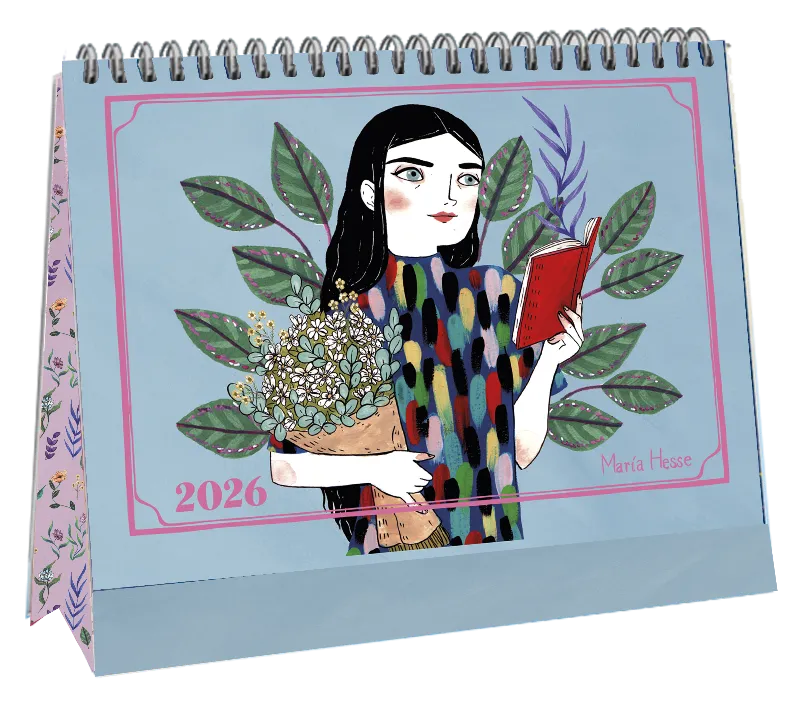 CALENDARIO DE MESA 2026 MARÍA HESSE -ESPIRAL-