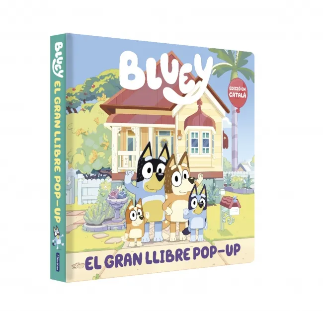 BLUEY. LLIBRE DE CARTRÓ AMB SOLAPES - EL GRAN LLIBRE POP-UP DE BLUEY