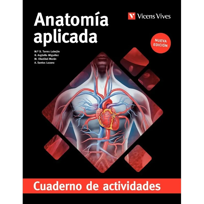 ANATOMÍA APLICADA. CUADERNO DE ACTIVIDADES (AULA 3D) NUEVA EDICIÓN.