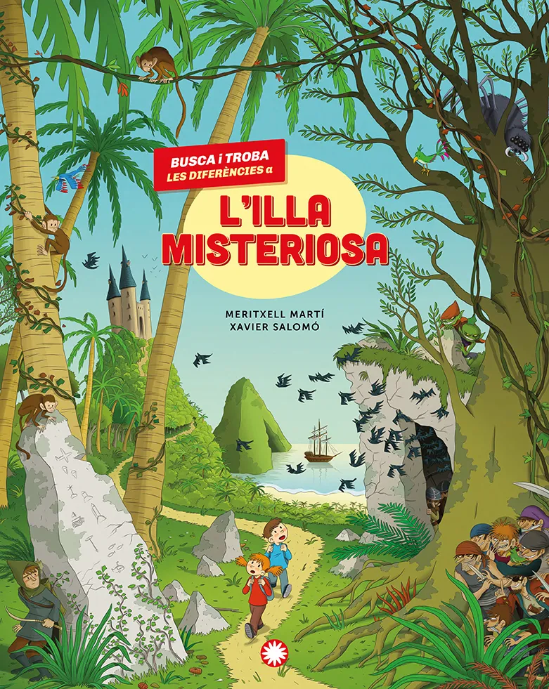 Busca i troba les diferències a l'illa misteriosa