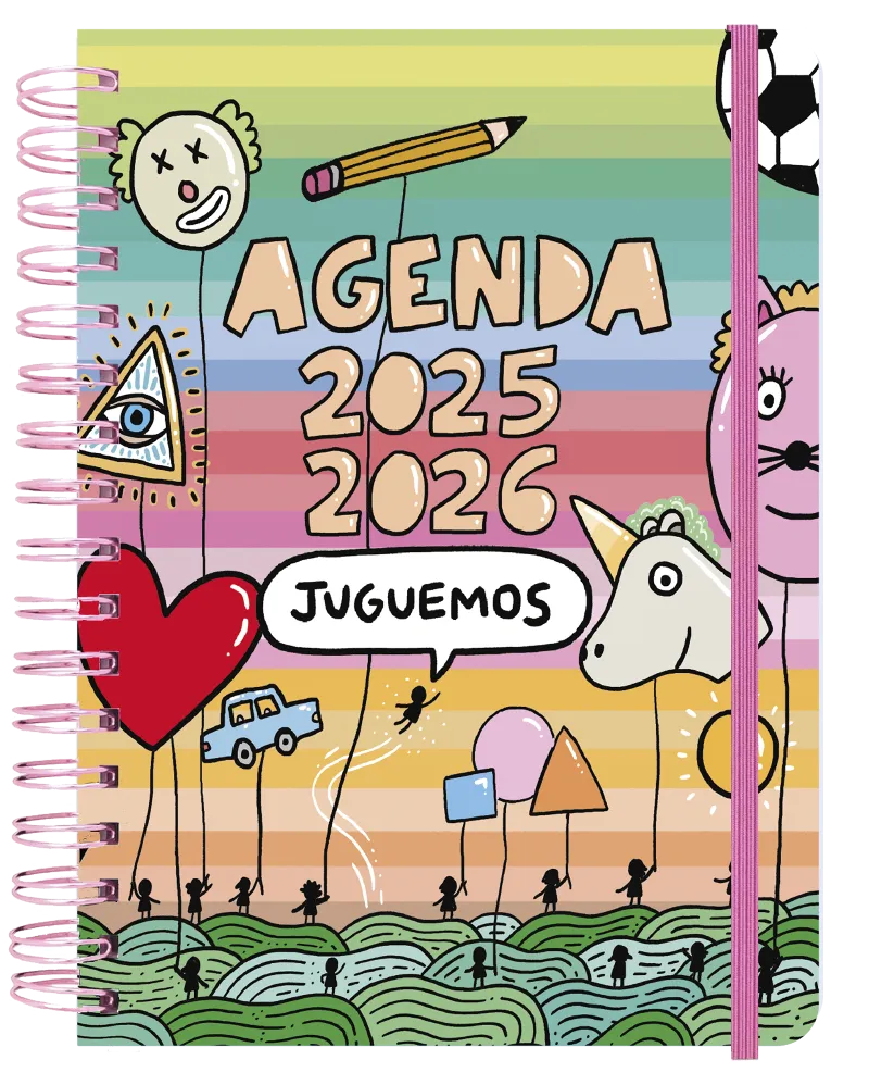 Agenda escolar semanal 2025-2026 72 kilos