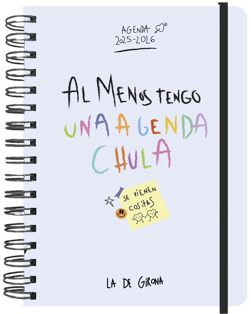 Agenda escolar semanal 2025-2026 La de Girona