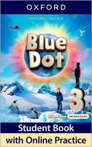 BLUE DOT 3 CLASS BOOK WITH ONLINE PRACTICE PACK