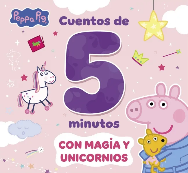 PEPPA PIG. RECOPILATORIO DE CUENTOS - CUENTOS DE CRIATURAS MÁGICAS PARA LEER EN 5 MINUTOS