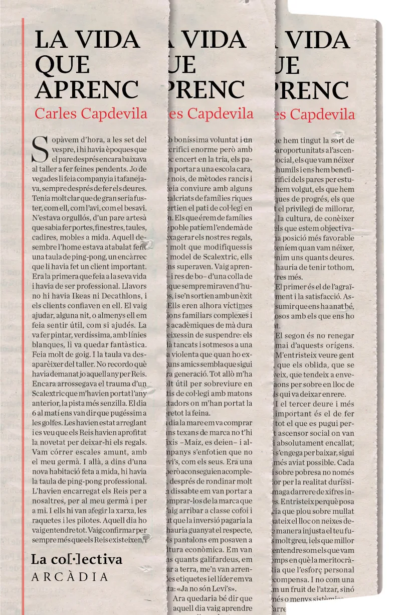 LA VIDA QUE APRENC -BUTXACA-