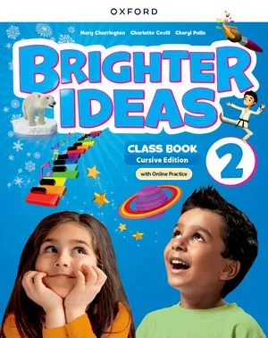 BRIGHTER IDEAS 2 CLASS BOOK WITH ONLINE PRACTICE PACK CURSIVA