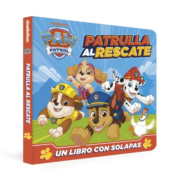 PAW PATROL PATRULLA CANINA. LIBRO DE CARTÓN CON SOLAPAS - PATRULLA AL RESCATE