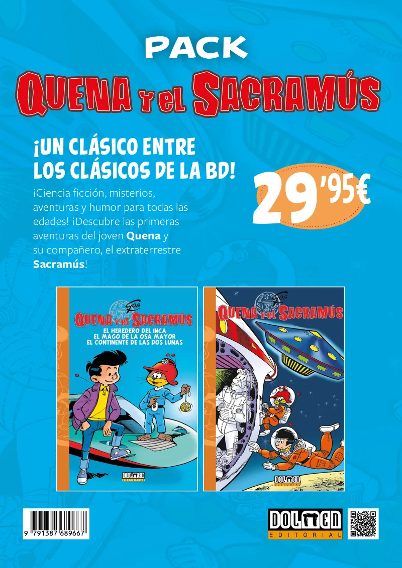 PACK - QUENA Y EL SACRAMUS