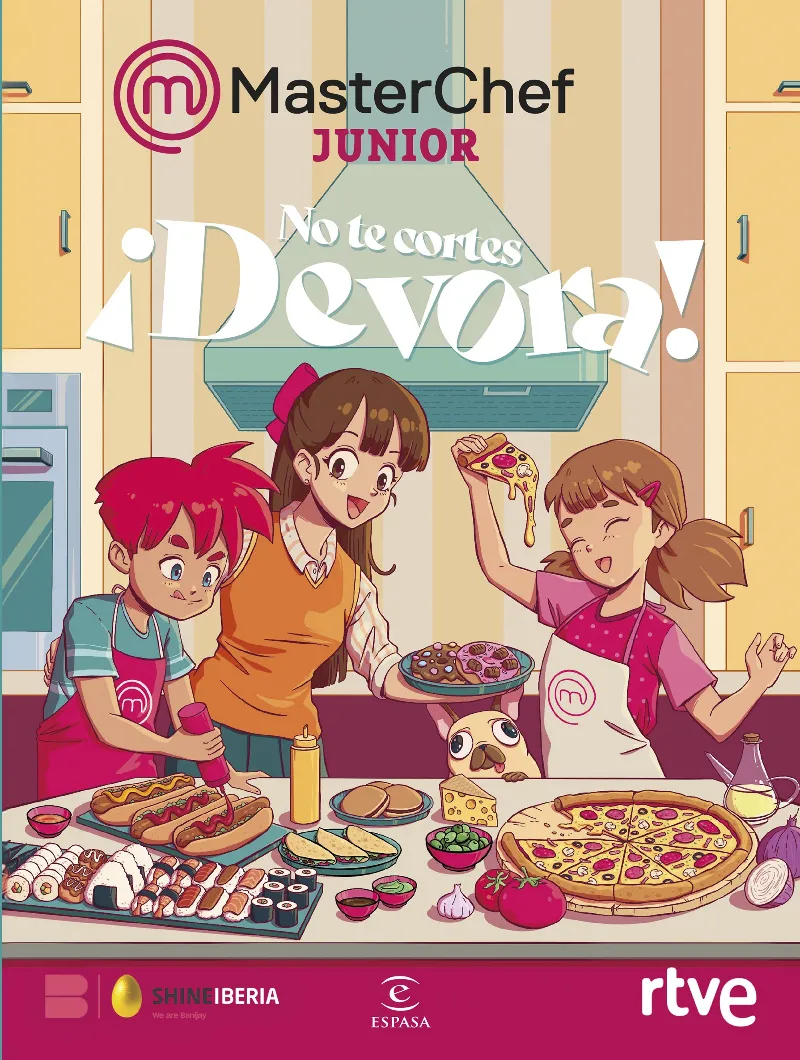 MASTERCHEF JUNIOR. NO TE CORTES. ¡DEVORA!