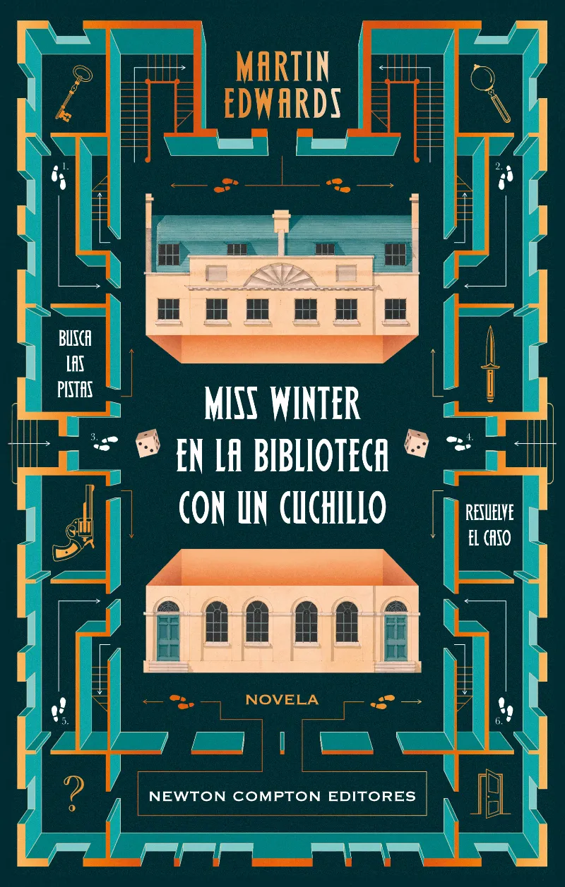 MISS WINTER EN LA BIBLIOTECA CON UN CUCHILLO