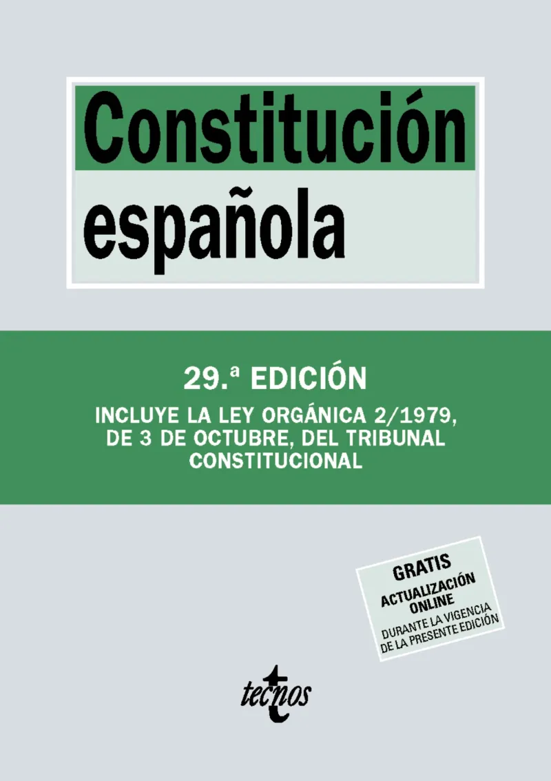 CONSTITUCIÓN ESPAÑOLA(29ª EDICIÓN 2025)