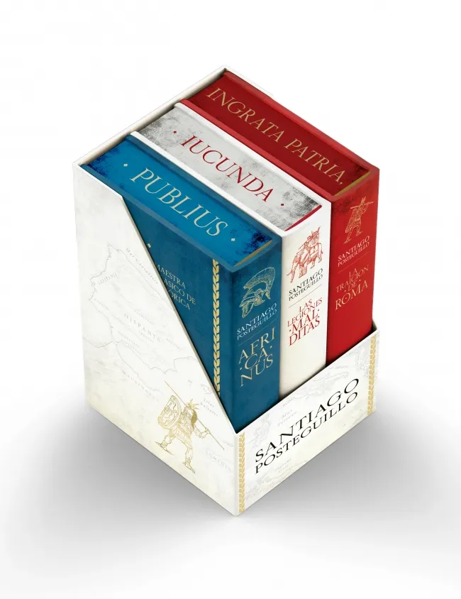 TRILOGÍA AFRICANUS (ESTUCHE CON: EL HIJO DEL CONSUL | LAS LEGIONES MALDITAS | LA